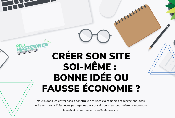 Illustration article créer son site soi-même