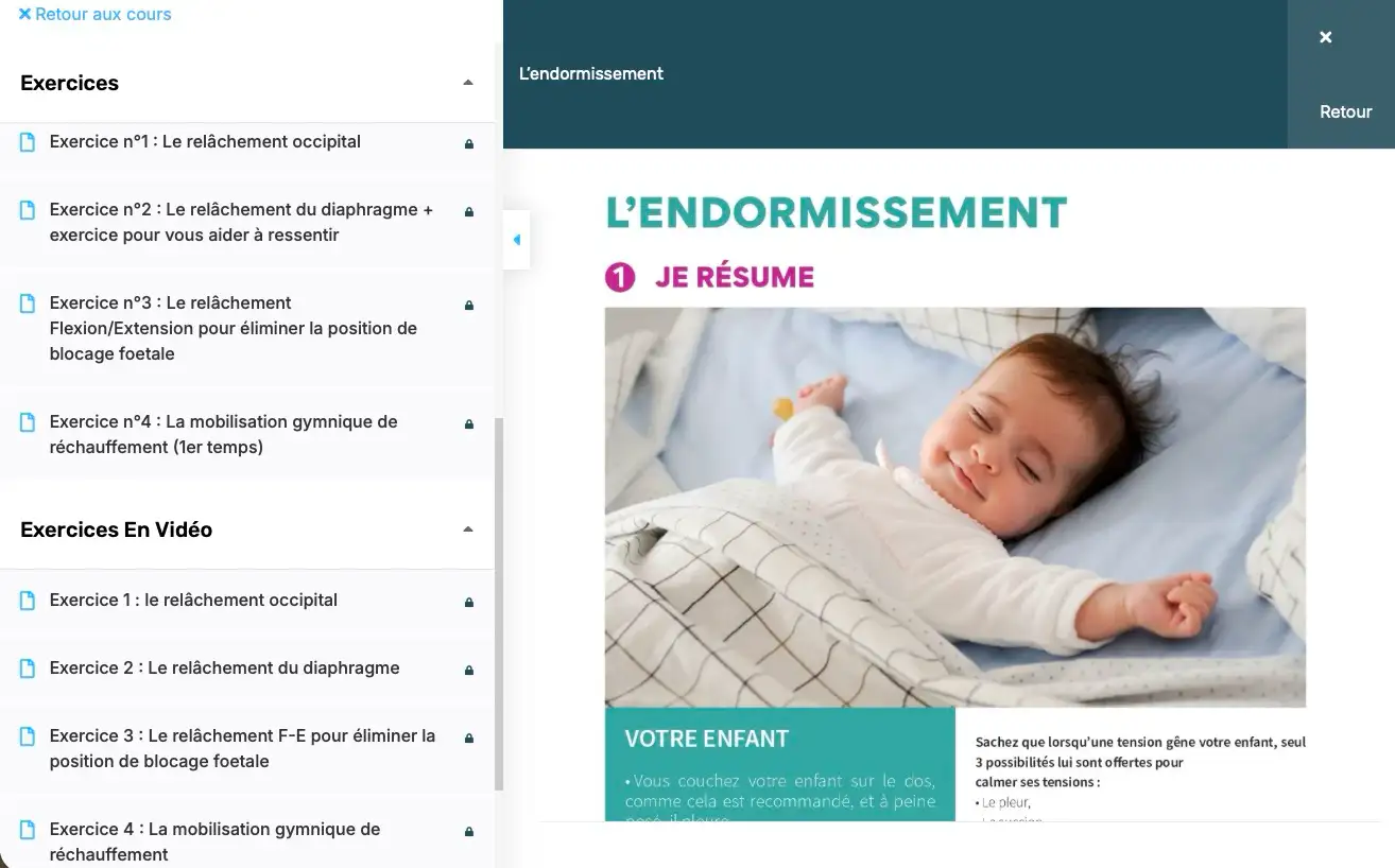 Espace membre - Baby Santé