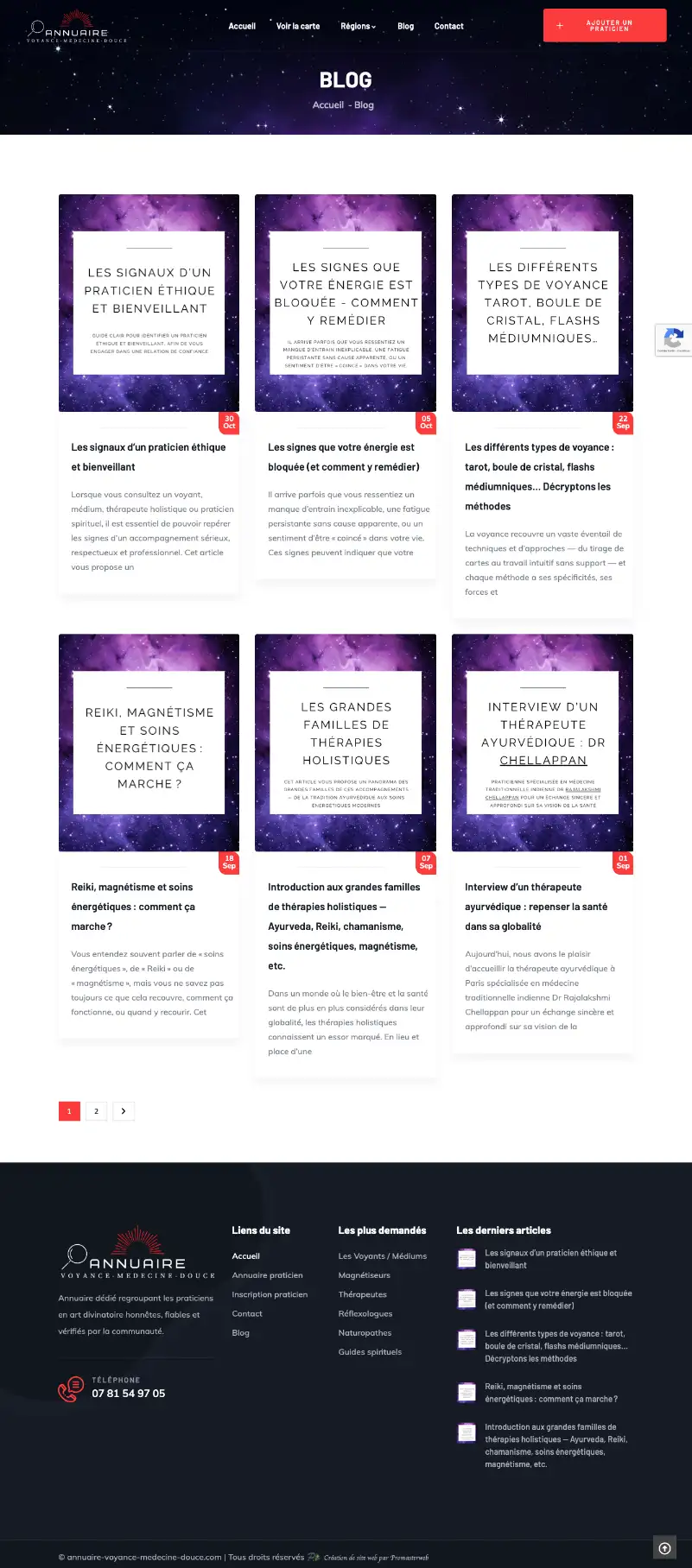 annuaire medecine douce - blog