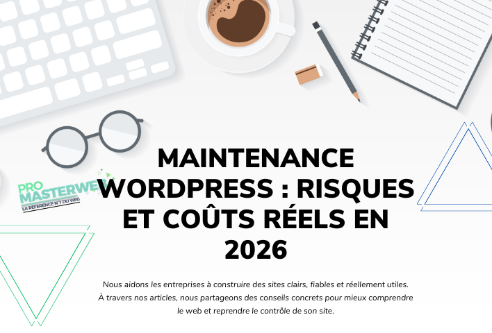 Maintenance WordPress : risques et coûts réels en 2026